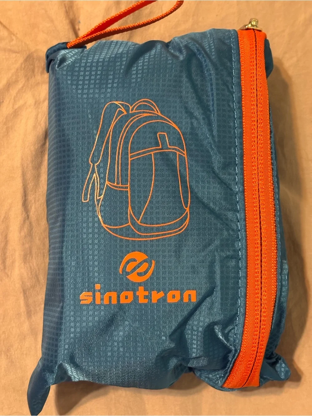 Blue and Orange Men's Everyday Backpack